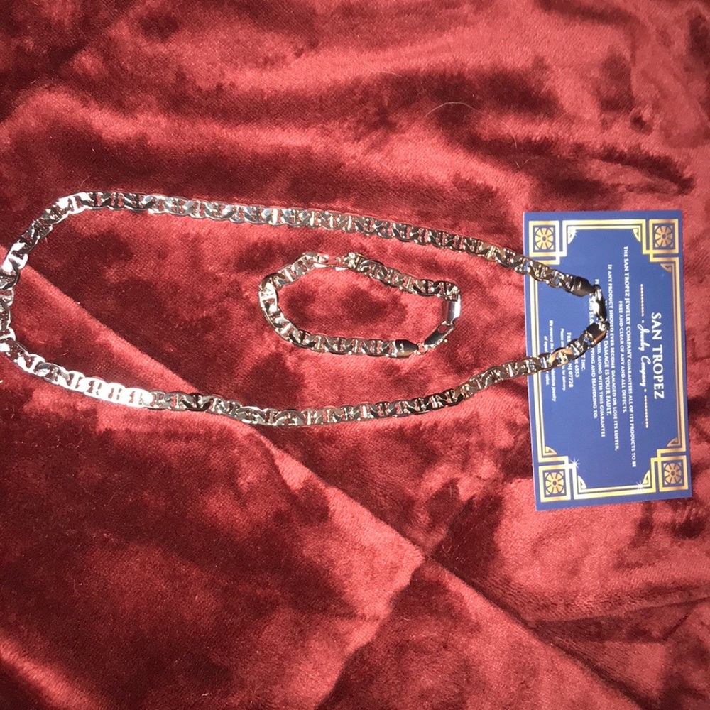 San Tropez necklace and bracelet